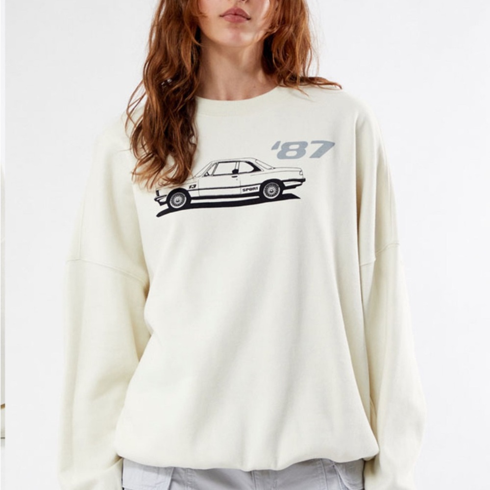 Pacsun 87 Car Crew Neck Sweatshirt